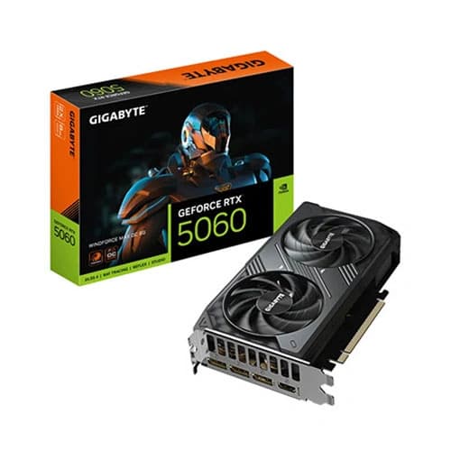 Gigabyte RTX 5060 Windforce MAX OC 8GB GDDR7 Graphics Card